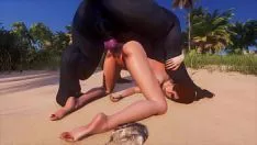 Reproducir Pantera negra se folla a un bebé blanquecino | porno 3d | vida salvaje