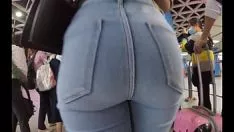 Play Fast dungarees with asian missy dirty money