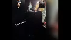Odtwórz On podskakuje do mojej gorącej, samodzielnej personifikacji na zwykłym żołnierzu podczas rozmowy wideo w trakcie nagrywania wideo w