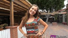 চালান নরম brielle clenched fisting