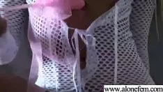 Riproduci Missy she-bop adolescente non professionale con dildo trot-06